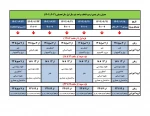 زمان بندی ترمیم انتخاب واحد نیمسال اول سال تحصیلی 1403-1402 3